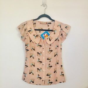 NWT Tatyana Vintage Blouse